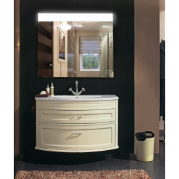 Зеркало в ванную с подсветкой Аврора размер 60 cм